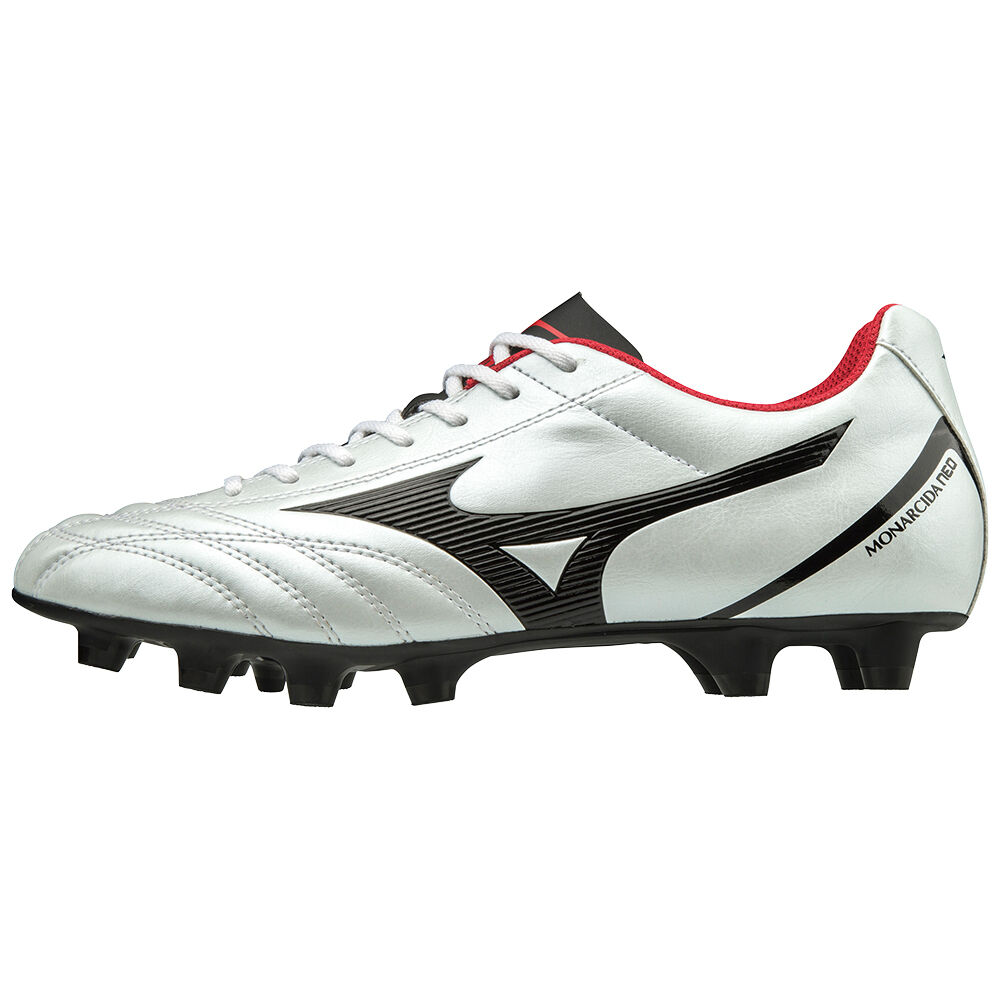 Mizuno Monarcida Neo Select - Erkek Krampon - Beyaz/Siyah Türkiye (CUXRGE-820)